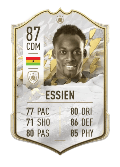 Michaël Essien Icon 87 OVR
