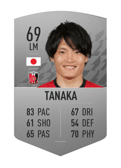 Tatsuya Tanaka Common 69 OVR