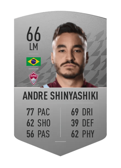 Andre Shinyashiki Common 66 OVR