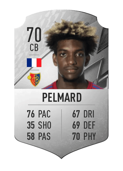 Andy Pelmard Rare 70 OVR