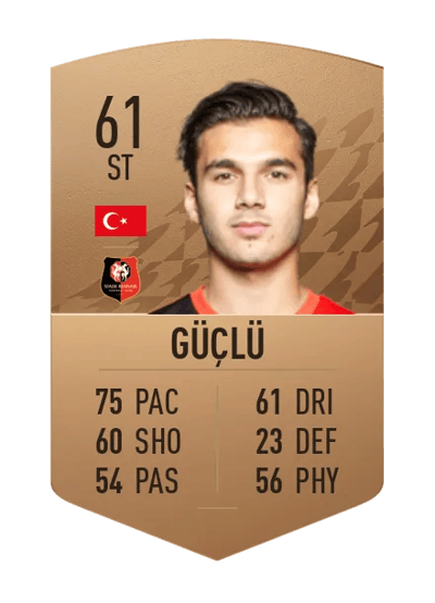 Metehan Güçlü Common 61 OVR