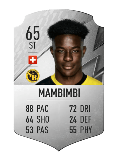 Felix Mambimbi Rare 65 OVR