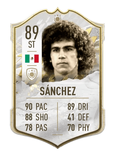 Hugo Sánchez Icon 89 OVR