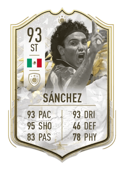 Hugo Sánchez Prime Icon Moments 93 OVR