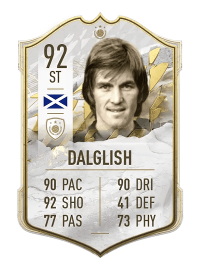 Kenny Dalglish Icon 92 OVR