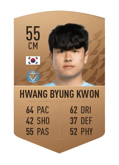 Hwang Byung Kwon Common 55 OVR