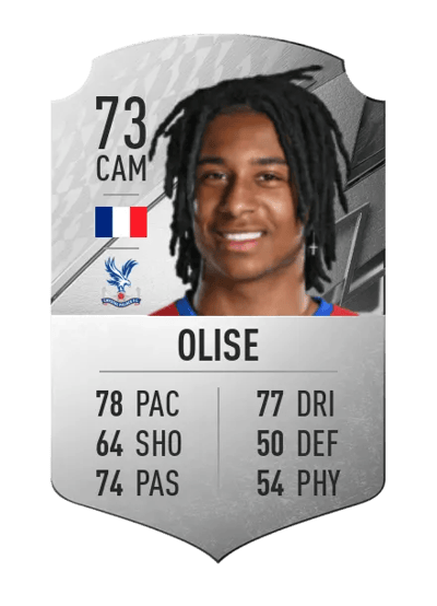 Michael Olise Rare 73 OVR