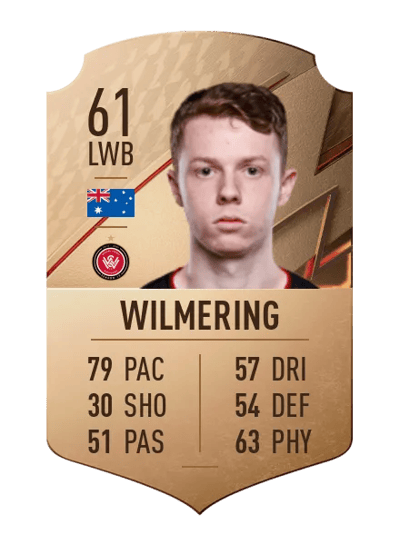 Daniel Wilmering Rare 61 OVR