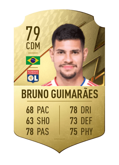 Bruno Guimarães Rare 79 OVR