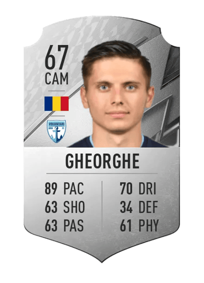 Ion Gheorghe Rare 67 OVR