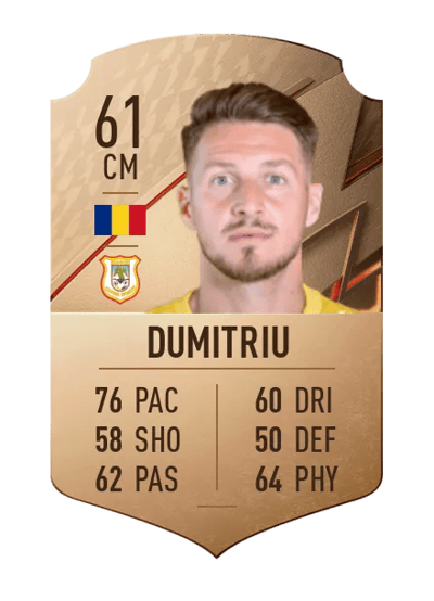 Lucian Dumitriu Rare 61 OVR