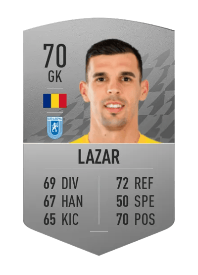 David Lazar Common 70 OVR