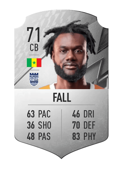 Mourtada Fall Rare 71 OVR