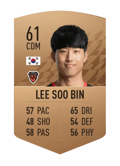 Lee Soo Bin Common 61 OVR