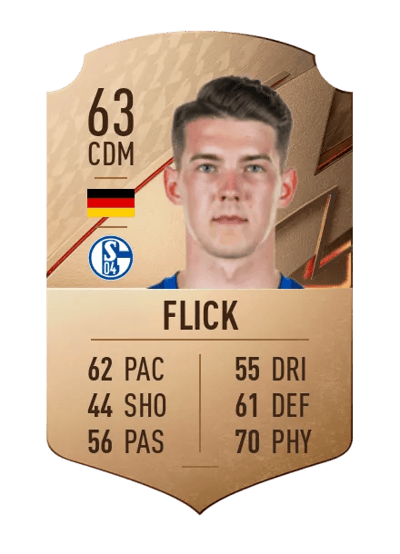 Florian Flick Rare 63 OVR
