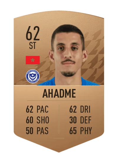 Gassan Ahadme Common 62 OVR