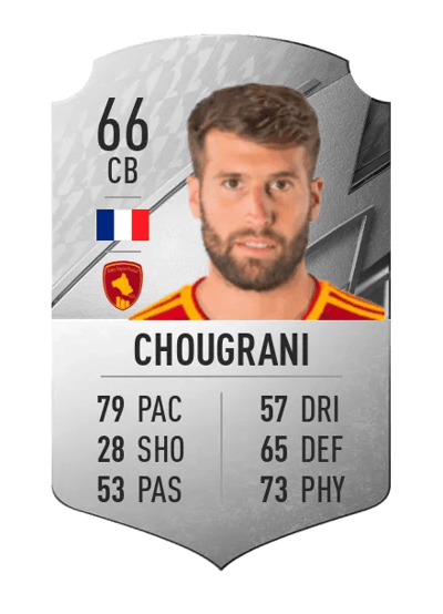 Joris Chougrani Rare 66 OVR