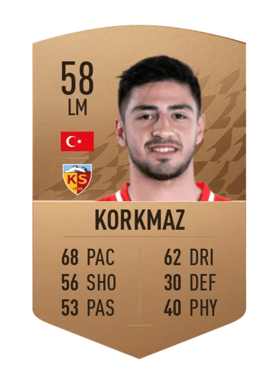 Nurettin Korkmaz Common 58 OVR