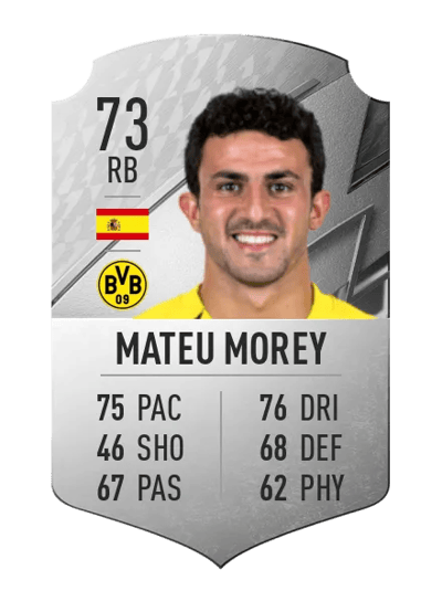 Mateu Morey Rare 73 OVR
