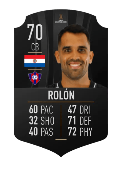 Carlos Rolón CONMEBOL LIBERTADORES 70 OVR
