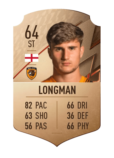 Ryan Longman Rare 64 OVR