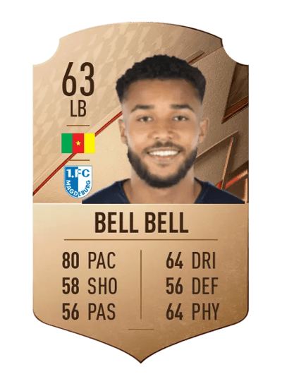 Leon Bell Bell Rare 63 OVR