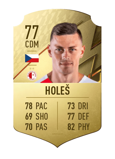 Tomáš Holeš Rare 77 OVR
