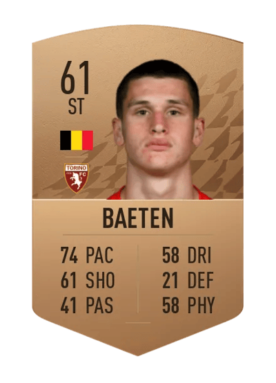 Thibo Baeten Common 61 OVR
