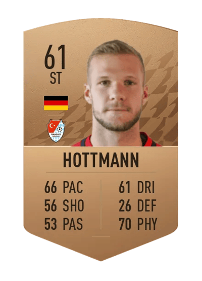 Eric Hottmann Common 61 OVR