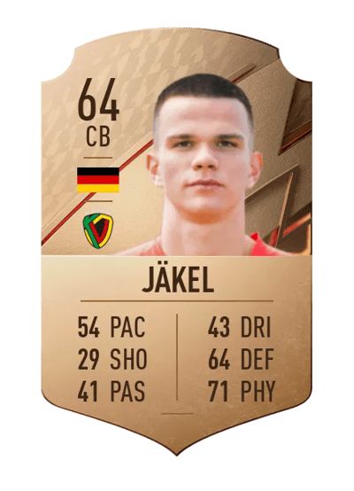 Frederik Jäkel Rare 64 OVR