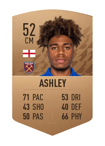 Ossama Ashley Common 52 OVR