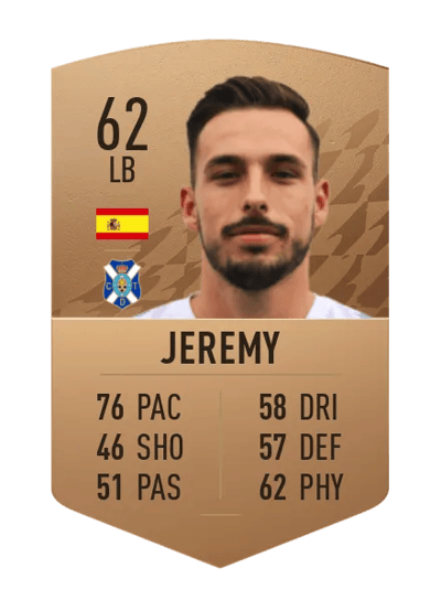 Jeremy Common 62 OVR