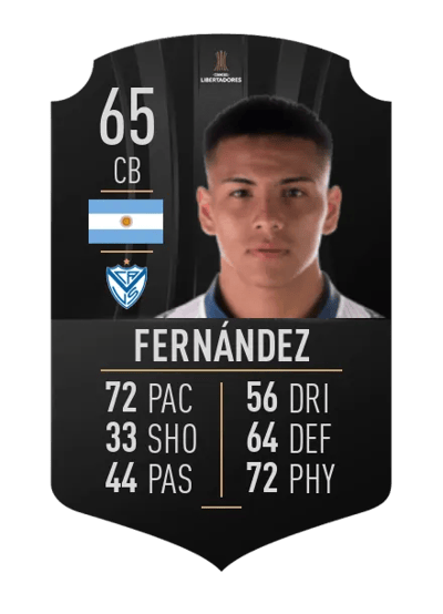 Damián Fernández CONMEBOL LIBERTADORES 65 OVR