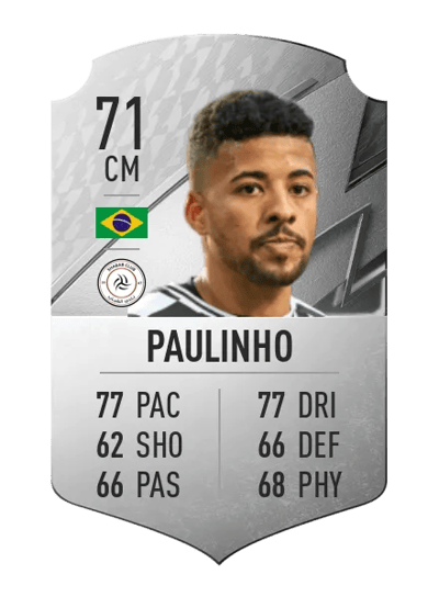 Paulinho Rare 71 OVR