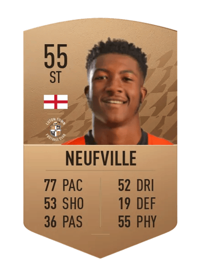 Josh Neufville Common 55 OVR