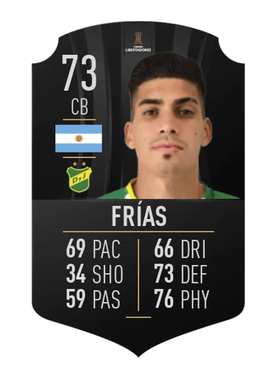Adonis Frías CONMEBOL LIBERTADORES 73 OVR