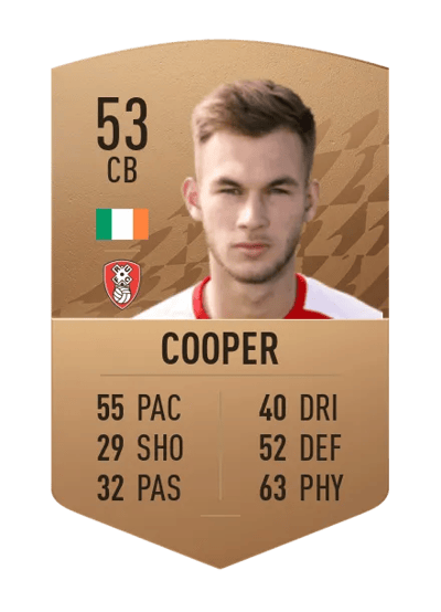 Jake Cooper Common 53 OVR