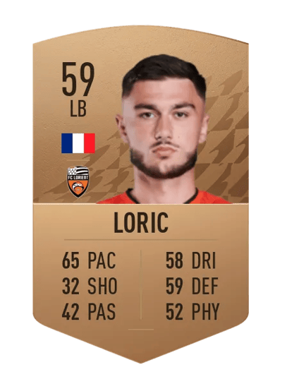 Samuel Loric Common 59 OVR