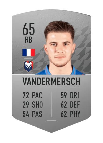 Hugo Vandermersch Common 65 OVR