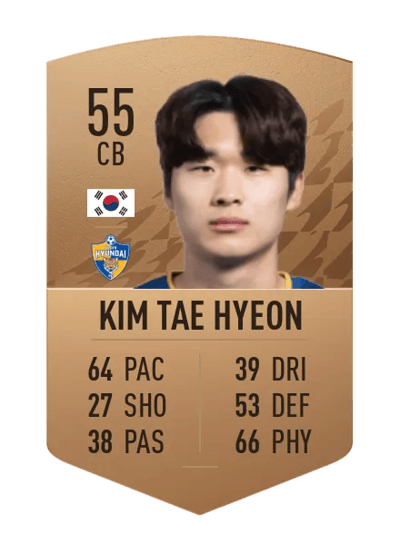 Kim Tae Hyeon Common 55 OVR