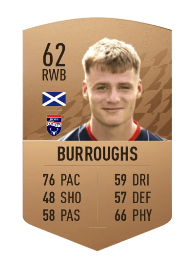 Jack Burroughs Common 62 OVR