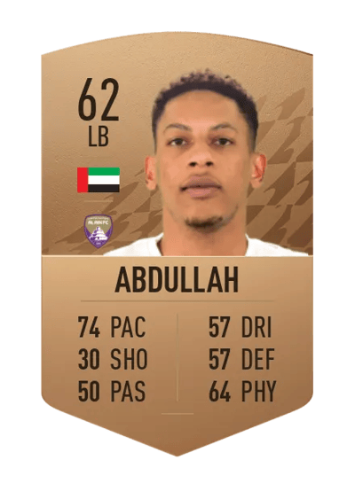 Salem Abdullah Common 62 OVR