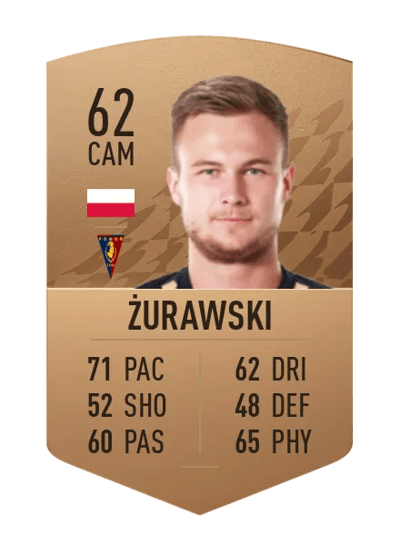 Maciej Żurawski Common 62 OVR