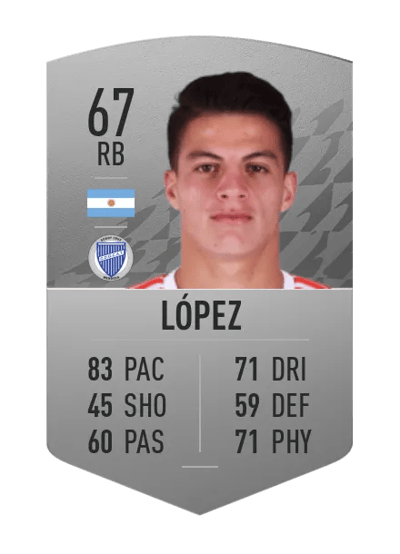 Elías López Common 67 OVR