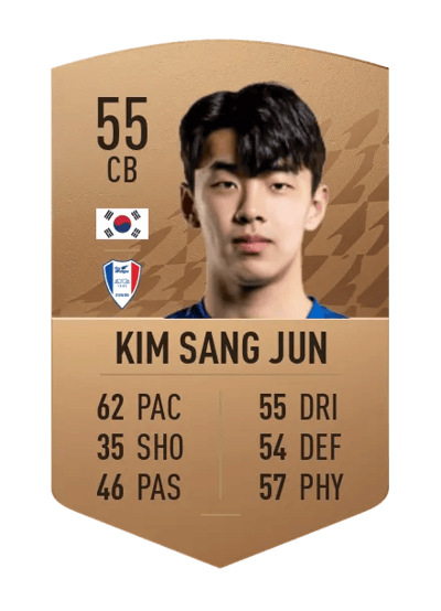 Kim Sang Jun Common 55 OVR