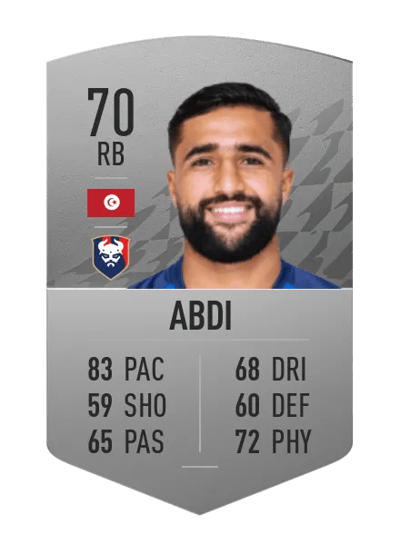 Ali Abdi Common 70 OVR