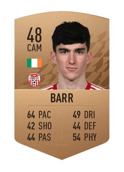 Brendan Barr Common 48 OVR