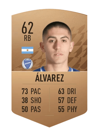 Agustín Álvarez Common 62 OVR
