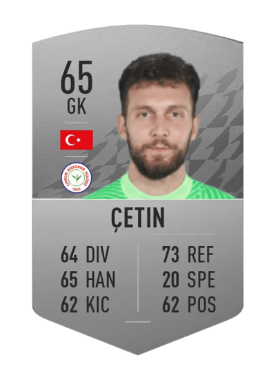 Tarık Çetin Common 65 OVR