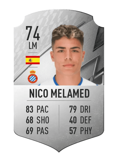 Nico Melamed Rare 74 OVR